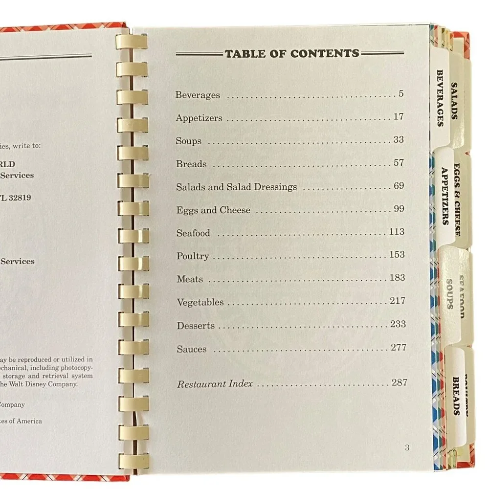 Disney Cooking with Mickey Volume II Gourmet Cookbook Vintage Y2K‎ Park Recipes